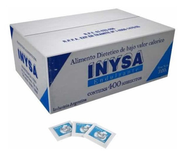 Endulzante /edulcorante Inysa Caja X400sibres 0