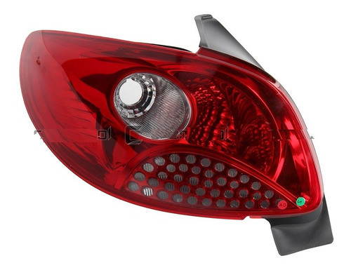 Faro Trasero izq 207 08/16 3/5 Ptas C/retroceso Rojo (l)(c) 0