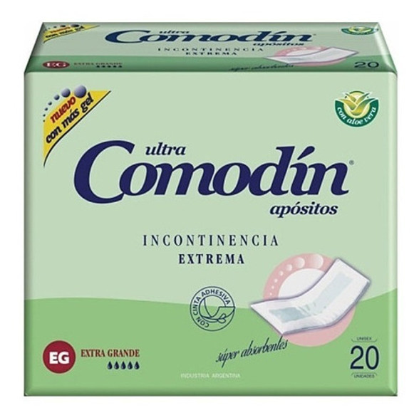 80 Apositos Comodin Para Adulto Incontinencia Extrema Eg 0
