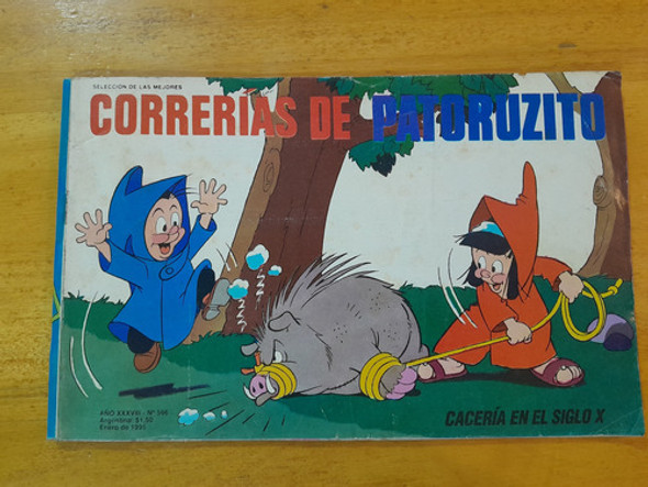 Revista Correrías De Patoruzito N.596 - Enero 1995 0