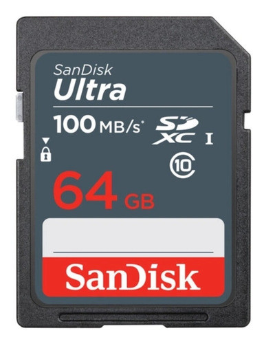 Memoria Sandisk Ultra 64gb Sdxc Sdsdunr-064g-gn3in 0