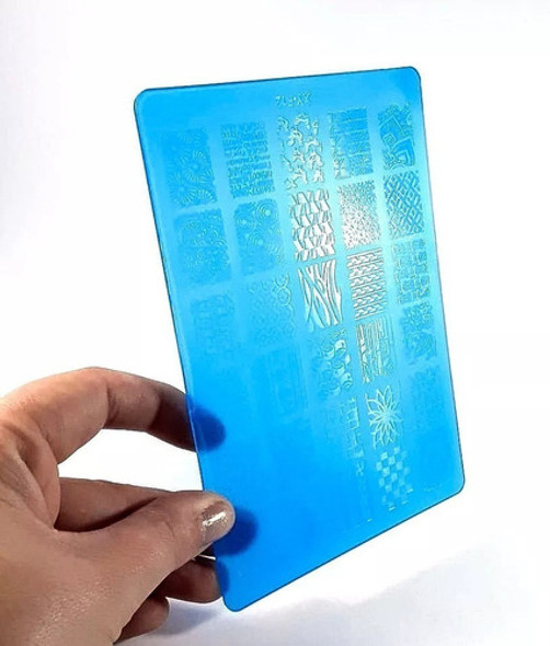 Placa De Stamping Para Uñas 0