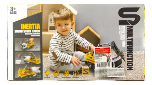 Camión Perforador Con Luz Y Sonido 1