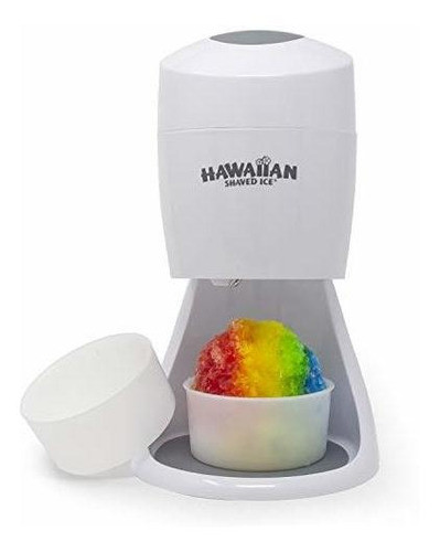 Maquina De Hielo Raspado Y Cono De Nieve, Blanco 0