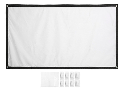 Mb Pano De Tela De Projeção Hd Dobrável De 100 Polegadas 0