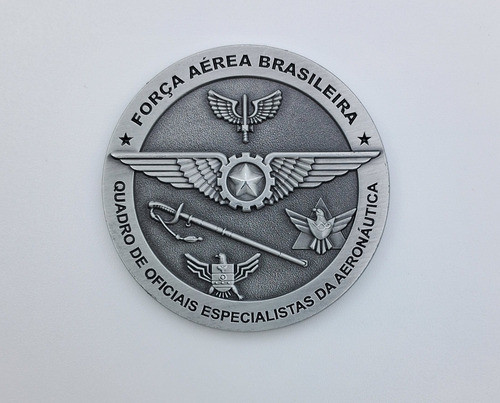 Coin Qoea Quadro De Oficiais Especialistas Aer Fab Medalha 1