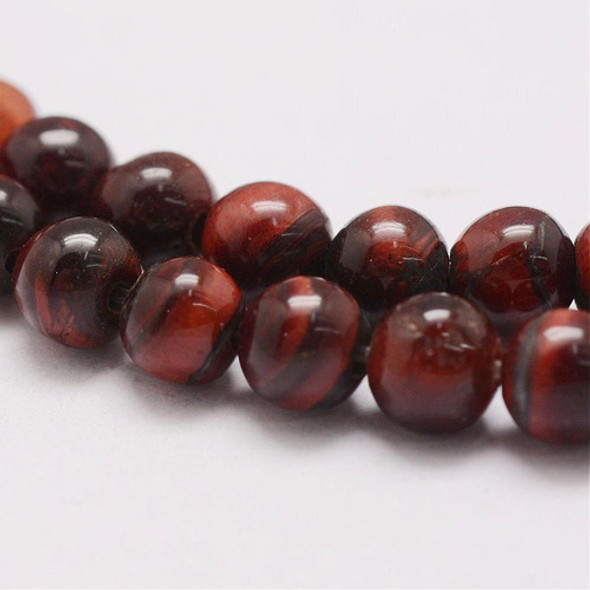 Tira De Piedra Natural De Ojo De Buey 8mm 0