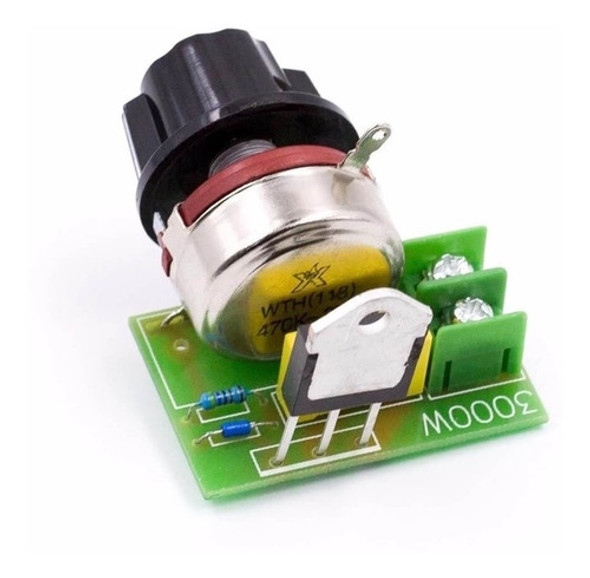 Regulador De Velocidad Potencia 3000w Variador Dimmer Scr 1 Regulador De Velocidad Potencia 3000w Variador Dimmer Scr 1