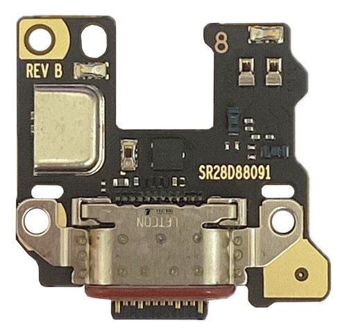 Sub Placa Conector Carga Para Moto Edge 40 Neo / Xt2307 Orig 1