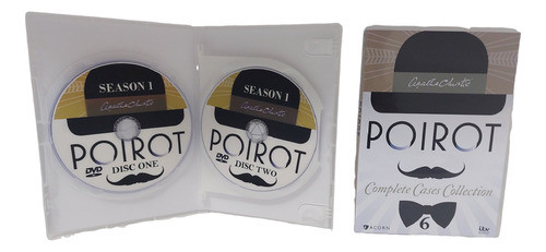 Dvd Box - Agatha Christie's Poirot As 13 Temporadas 0