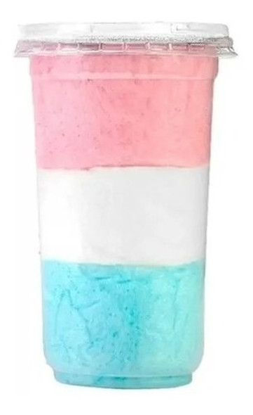 Kit 70 Algodão Doce Buschle(tutti-frutti E Morango) Copo 20g 0