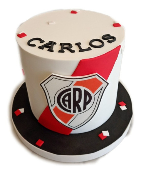 Torta Cuadros Futbol, River Plate, Racing , Etc 0