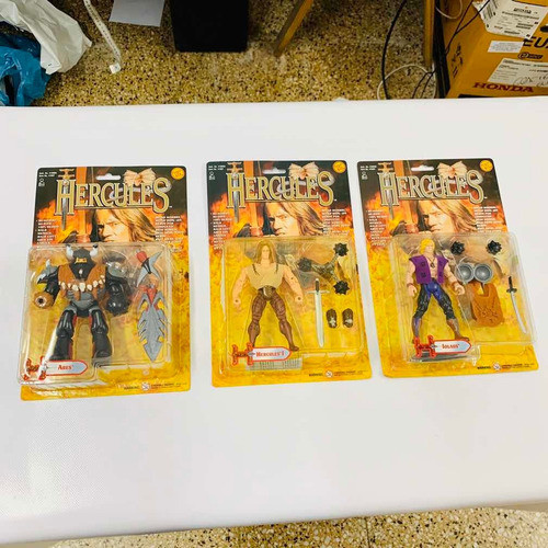 Hercules: La Serie, Toy Biz, 1996, Lote 3 Figuras, Sellados! 0