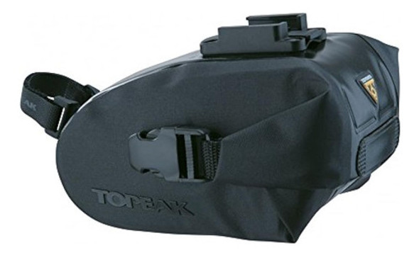 Topeak Wedge Dr Bag Con Fijador (negro, 9.1x4.3x5.1 Pulgadas 0
