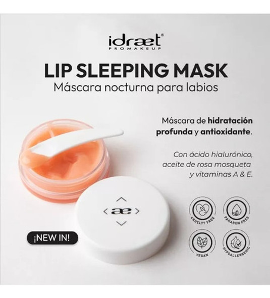 Idraet Lip Sleeping Mask Máscara Nocturna Para Labios X15gr. 1 Idraet Lip Sleeping Mask Máscara Nocturna Para Labios X15gr. 1