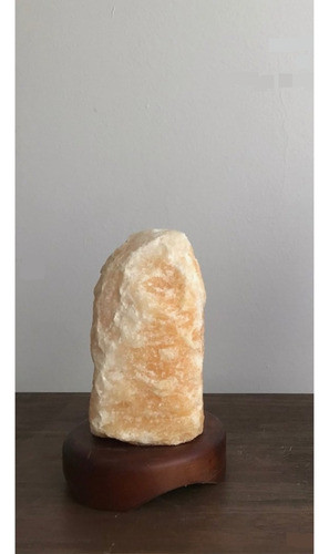 Lámpara Eléctrica De Calcita Amarilla 1