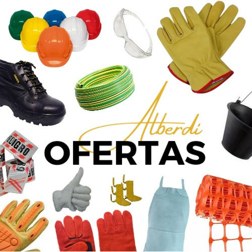 Guantes Cuero Descarne Trabajo Puño Corto Reforzado X1 Par 1