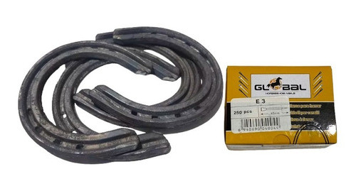 Herraduras Para Caballos 10 Js Vareo Liviano + Clavos X 250 0