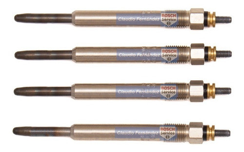 4 Bujías Precalentadoras Bosch Peugeot 307/ Sw / 807 2.0 Hdi 1