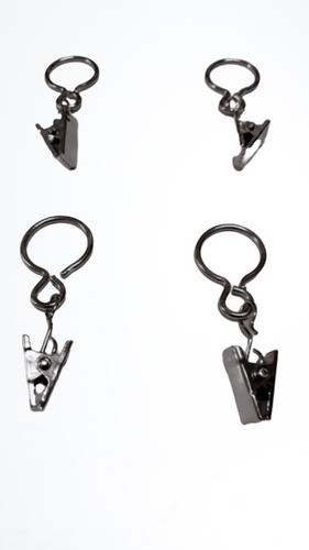 Ganchos Para Tensor Cable De Cortina X 10 U Metal 0