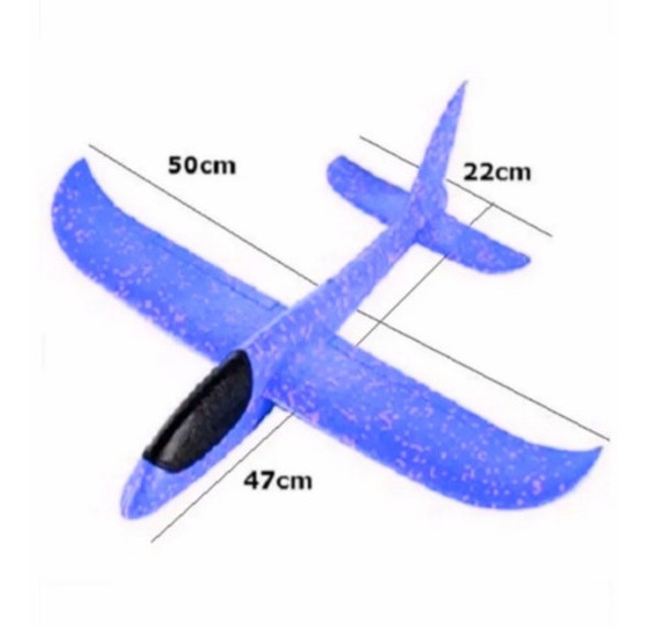 Avion De Juguete Varios Colores Planeador Espuma Plas Resist 1