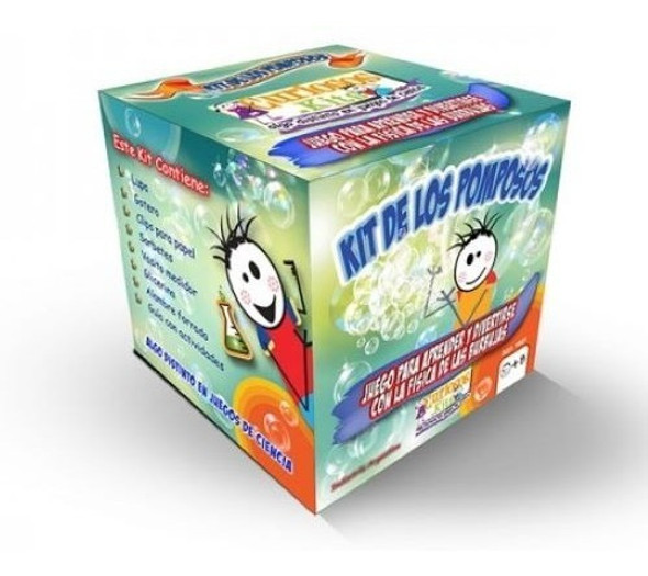 Juego Ciencia Curiosos Kits Pomposos Experimentos Burbújas 0