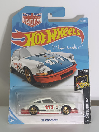 Hot Wheels - ´71 Porsche 911 - En Blister235/365 1