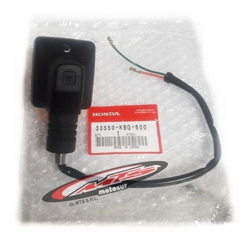 Faro Giro Corto Izq Stanley Original Honda Cb 250 Moto Sur 1