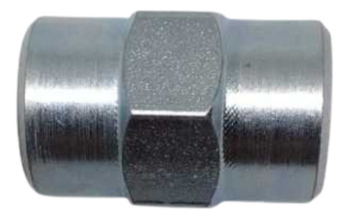 Conexão Adaptação Luva Rosca Fêmea 1/4 Bsp X 1/4 Bsp 13mm 0