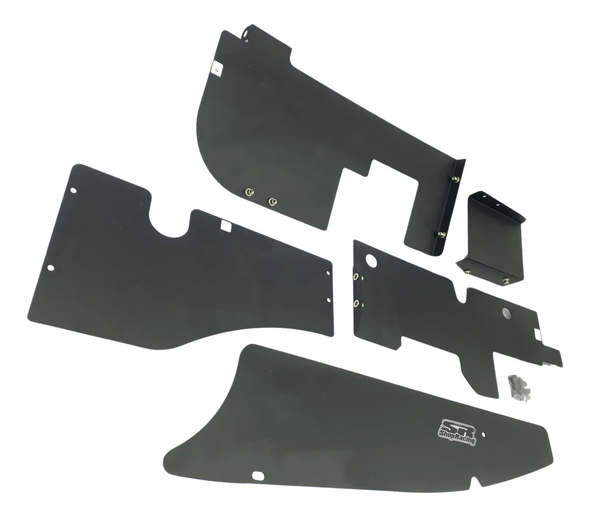 Radiator Air Deflector Kit VW Gol G1 Square 1985–1996 | Carbon Steel | Shop Racing