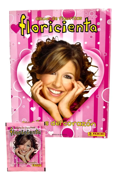Floricienta Album Panini + 25 Sealed Packs – Complete Series