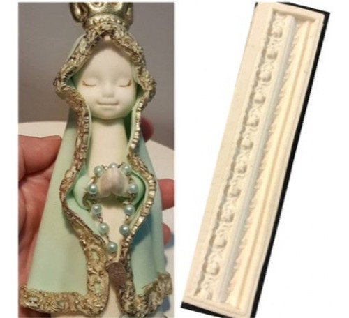 Molde De Silicone Acabamento Arabesco Para Decorar 1