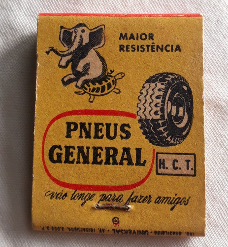 Caixa De Fosforo Antiga - Pneus General - Fleck Sa - Aq1 0