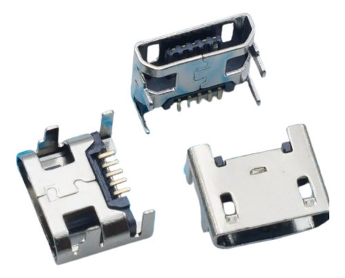 Conector Carga Power Caixa Som Micro Usb V8 - Kit 20 Unid 0