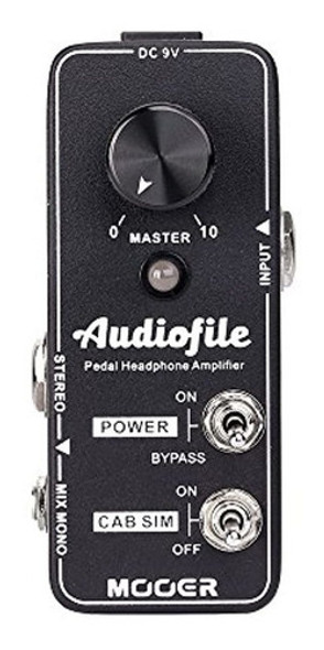 Amplificador De Auriculares Mooer Audiofile Pedal Analog 0