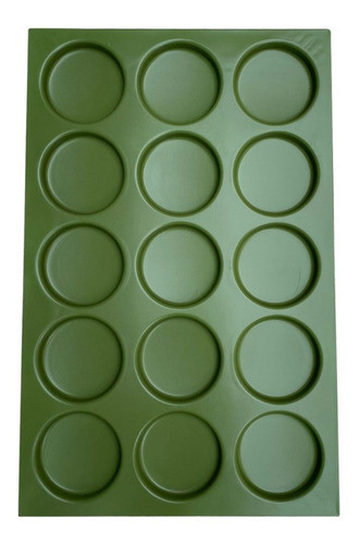Bandeja Hamburguesera 15 Moldes 12cm Diametro Teflón 70 X 45 0