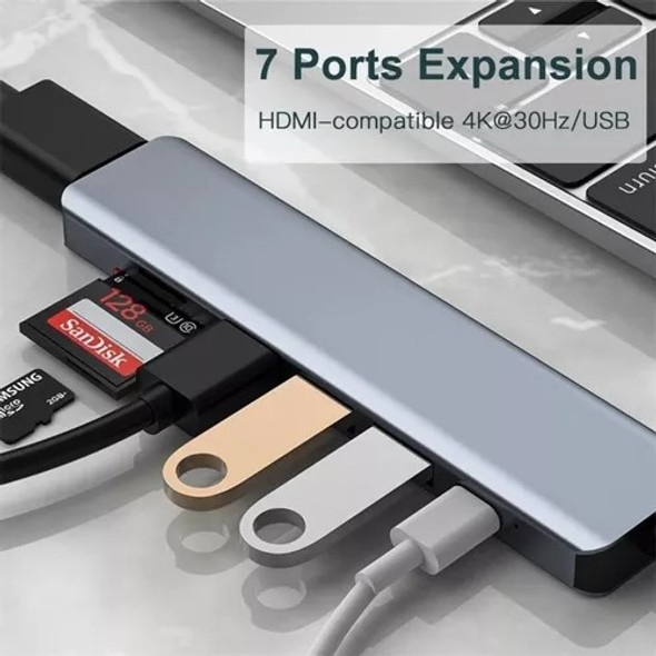 Adaptador Dock Thunderbolt3 Usb C Hdmi P/ Macbook Air Pro M1 1