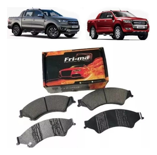 Pastillas Freno Ford Ranger 2.2 2.5 3.2 Desde 2012 Delantera 0