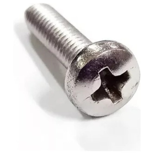 Parafuso Inox M4 X 8 Cabeça Panela Phillips M4x8 - 20 Pçs 1