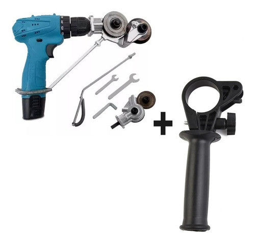 Cortador De Chapas Metálicas Calhas E Dutos Furadeira 0