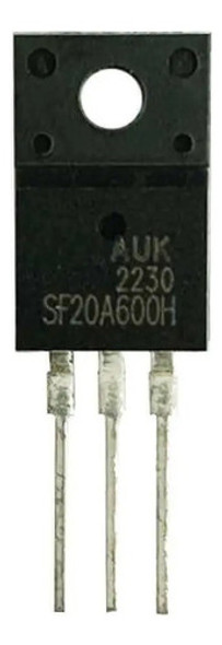 Diodo Rectificador Sf20a600h 20a600h 20a600 600v 20a 0
