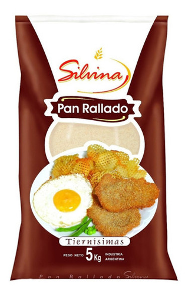 Pan Rallado Silvina X5kg. Directo De Fabrica 0