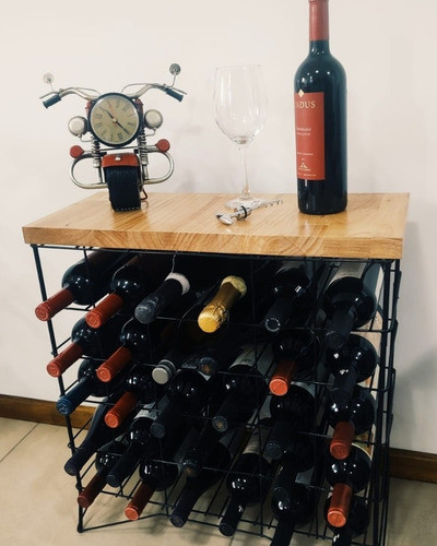 Cavita Tunuyan Bodega Cava Vinoteca Hierro Madera 30 Bot 0