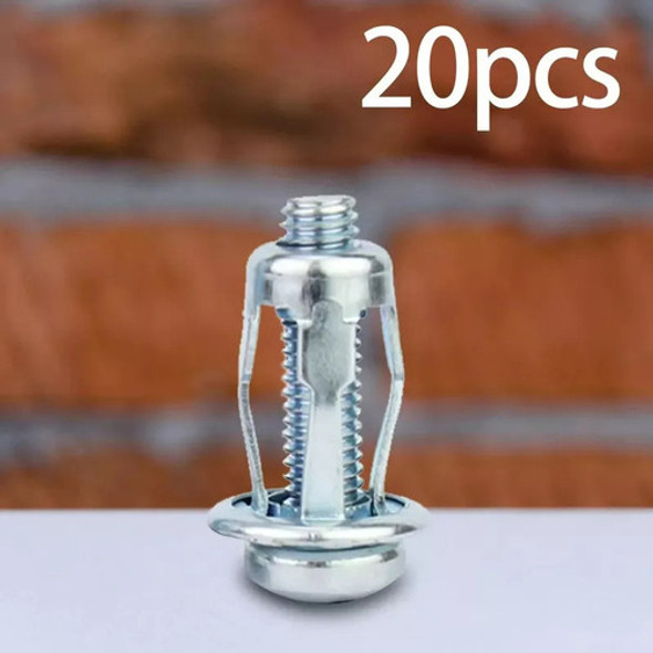 40pcs Porca De Chapa De Ferro Âncoras Ferramenta De 4x20mm 1
