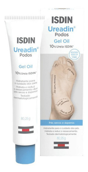 Isdin Ureadin Podos - Óleo Gel Hidratante Para Os Pés 80,25g 0