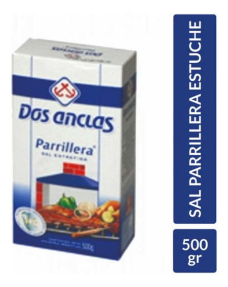 Sal Parrillera Dos Anclas 500g Estuche 0