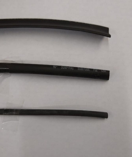 Spaghetti Termocontraible Negro X Metro 8 Mm 1