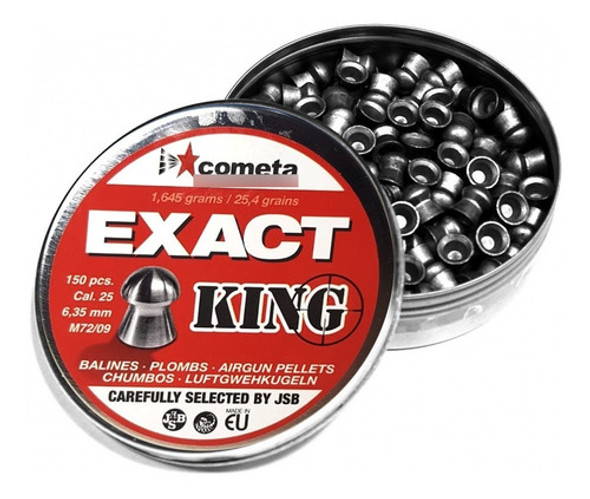 Balines Jsb Exact King X150 6.35 Mm Caza Aire - Hay Crosman 1