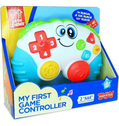 Joystick Interactivo Didáctico Bebe Bilingüe Luz Sonidos 0