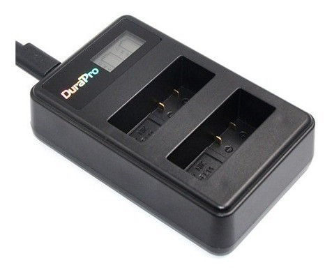 Cargador Dual Lcd P/ Np-fw50 P/ Sony A6100 A6300 A7 A7ii 0